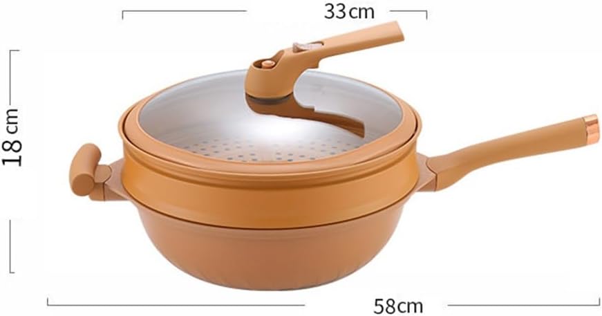 Popotte Wok en argile antiadhésif (Homepage)